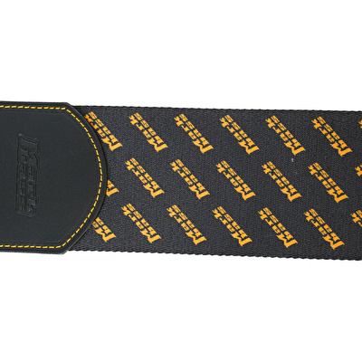 Markbass MBA195131Y MB Strap Branded 5cm Black Gitar Askısı